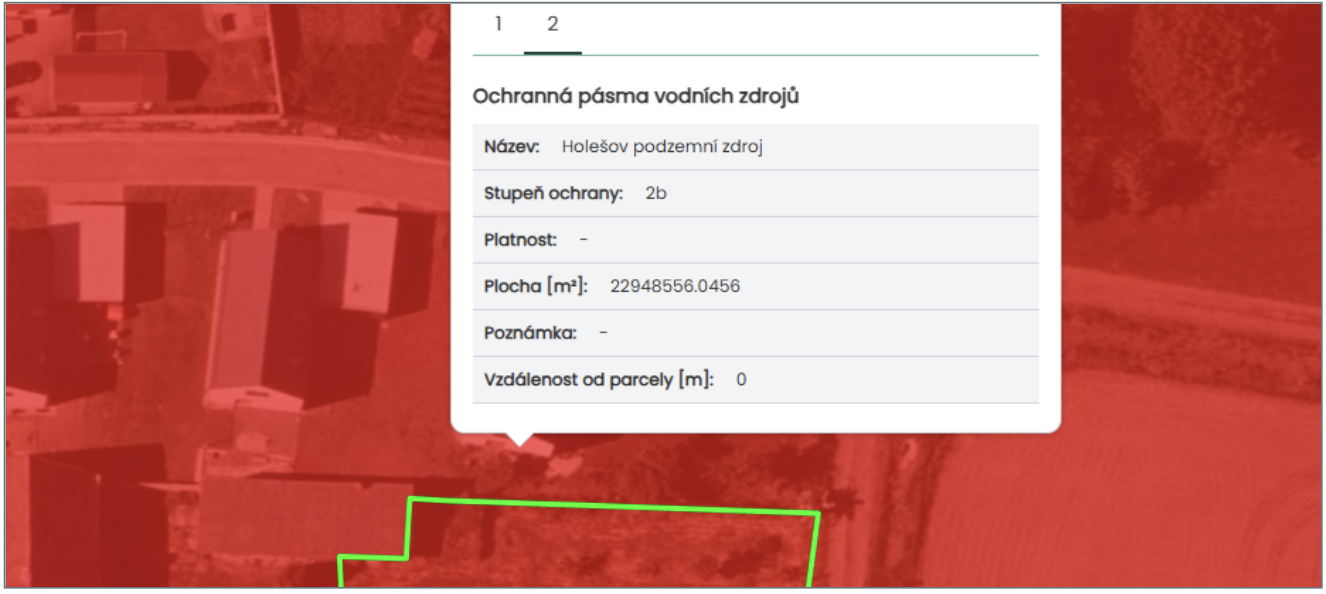 Další omezení - ochranná pásma vodních zdrojů