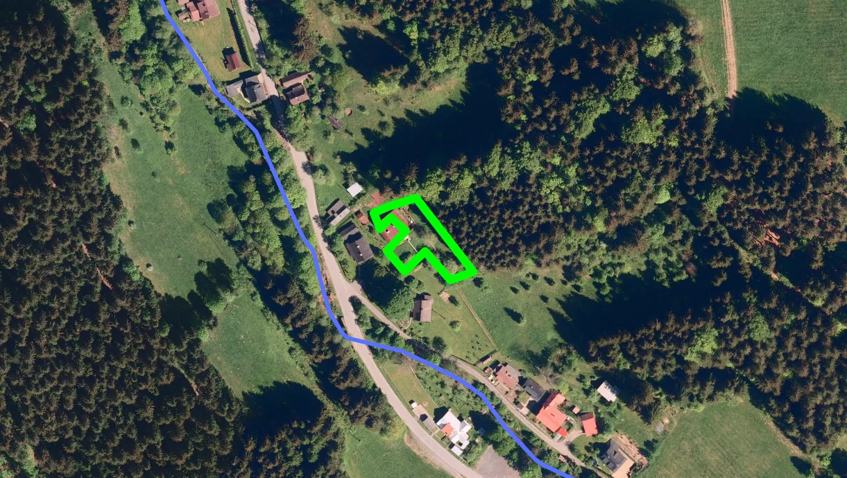 Záplavová území, parcela 4330/2 Velké Karlovice