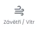Ikonka větru v menu
